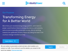 'aboitizpower.com' screenshot