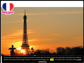 'about-france.com' screenshot