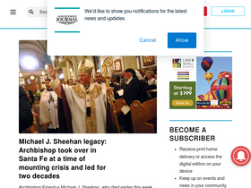 'abqjournal.com' screenshot