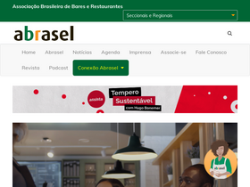'abrasel.com.br' screenshot
