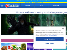 'absolutist.com' screenshot