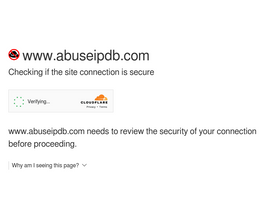 'abuseipdb.com' screenshot