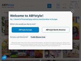 'abystyle.com' screenshot
