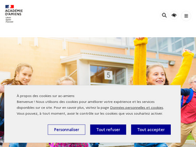 'ac-amiens.fr' screenshot
