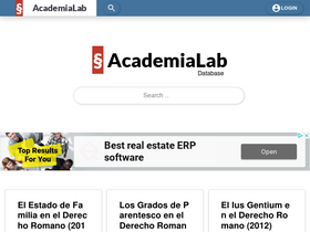 'academia-lab.com' screenshot