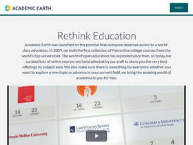 'academicearth.org' screenshot