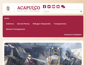 'acapulco.gob.mx' screenshot