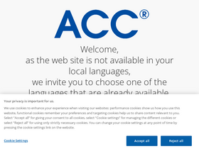 'acc-sandoz.com' screenshot