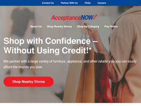'acceptancenow.com' screenshot