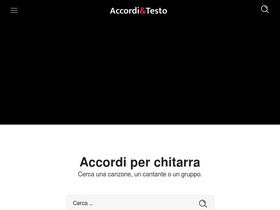'accordietesto.it' screenshot