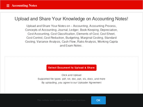 'accountingnotes.net' screenshot