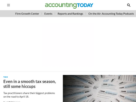 'accountingtoday.com' screenshot