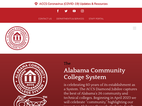 'accs.edu' screenshot