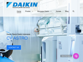 'acdaikin.com' screenshot