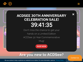 'acdsee.com' screenshot