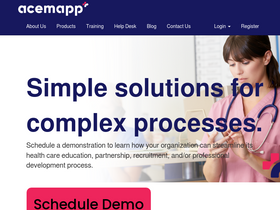 'acemapp.org' screenshot