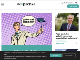 'aceprensa.com' screenshot
