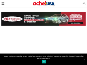 'acheiusa.com' screenshot
