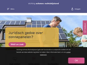 'achmearechtsbijstand.nl' screenshot