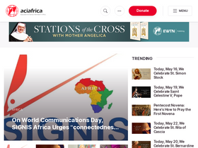 'aciafrica.org' screenshot