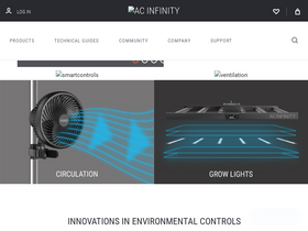 'acinfinity.com' screenshot