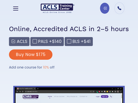 'acls.net' screenshot
