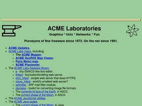 'acme.com' screenshot