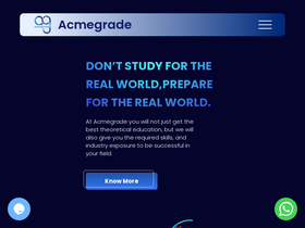 'acmegrade.com' screenshot