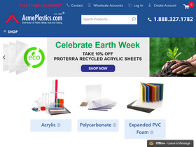 'acmeplastics.com' screenshot