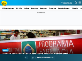 'acordacidade.com.br' screenshot