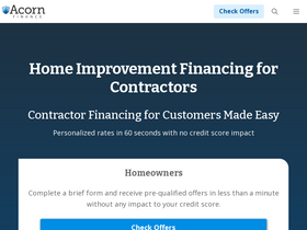 'acornfinance.com' screenshot