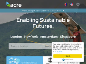 'acre.com' screenshot