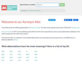 'acronymattic.com' screenshot
