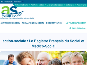 'action-sociale.org' screenshot