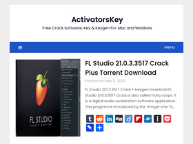 'activatorskey.com' screenshot