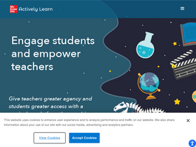 'activelylearn.com' screenshot