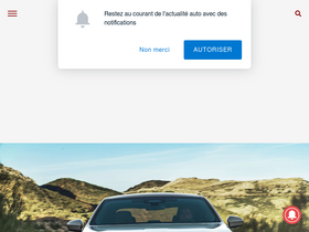 'actu-automobile.com' screenshot