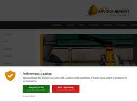 'actu-environnement.com' screenshot
