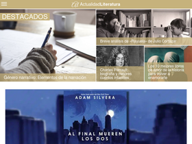'actualidadliteratura.com' screenshot