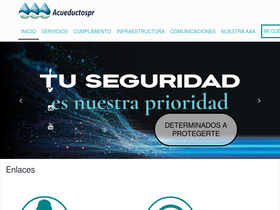 'acueductospr.com' screenshot