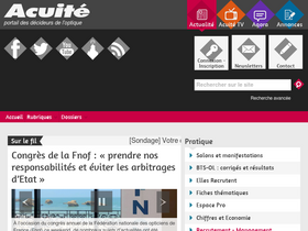 'acuite.fr' screenshot