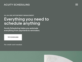 'acuityscheduling.com' screenshot