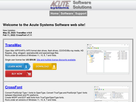 'acutesystems.com' screenshot