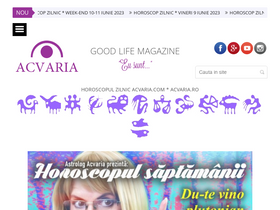 'acvaria.com' screenshot