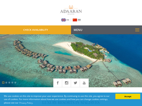 'adaaran.com' screenshot