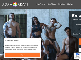 'adam4adam.com' screenshot