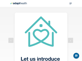 'adapthealth.com' screenshot