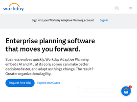 'adaptiveplanning.com' screenshot