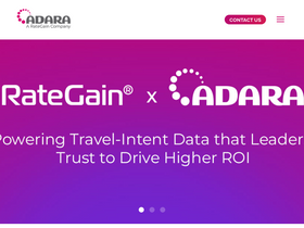 'adara.com' screenshot