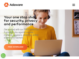 'adaware.com' screenshot